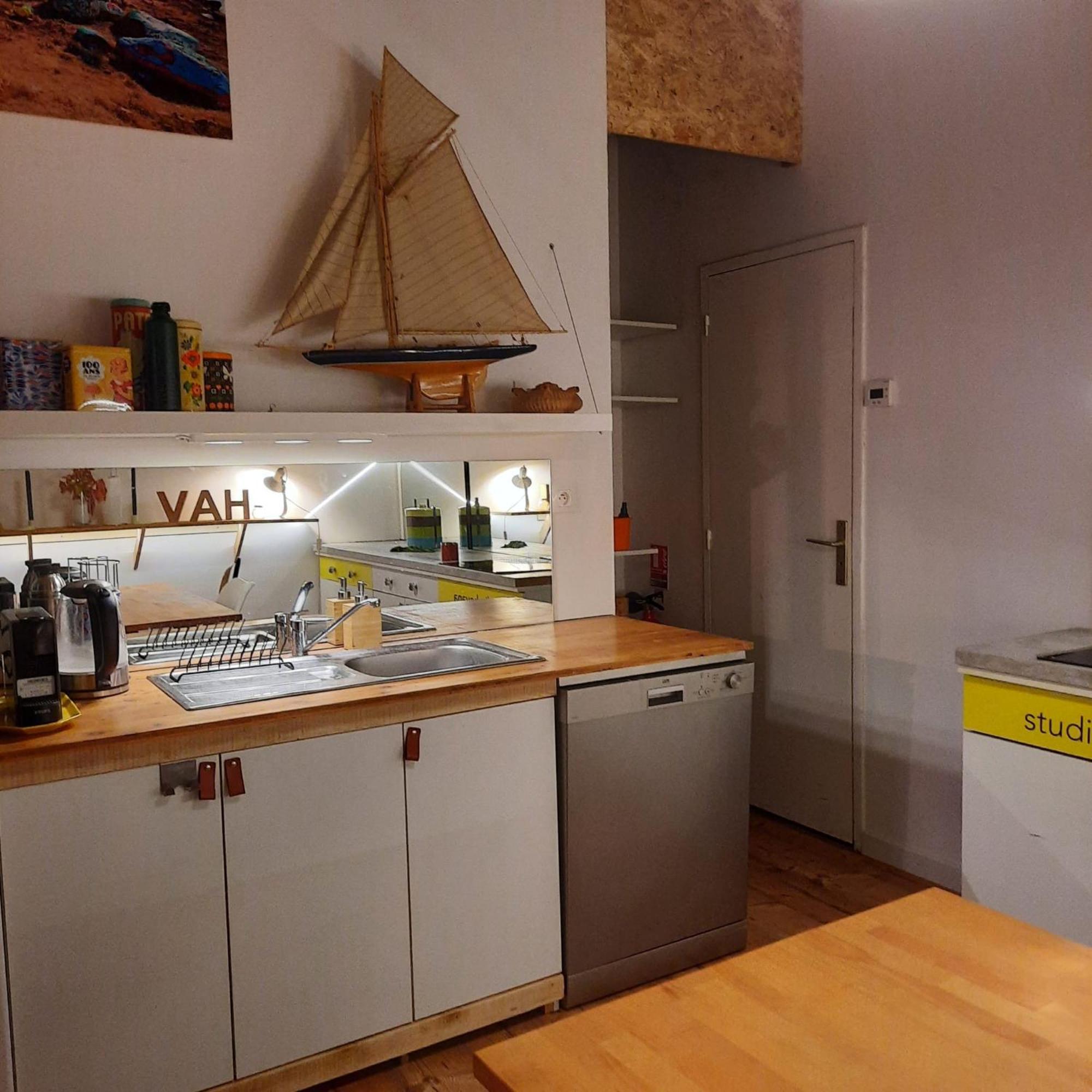 Cosy 4P Loft & Coworking Space 5M Walk To Ski Lift Appartement Briançon Buitenkant foto